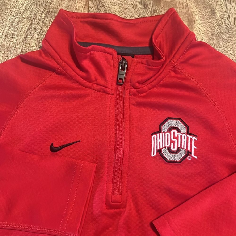 Nike The Ohio State University Half Zip Pullover